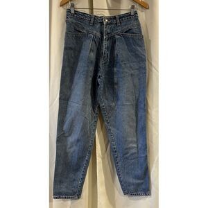Vintage 80s 90s Union Bay Jeans Blue High Waist Baggy Loose Retro Cotton Size 11
